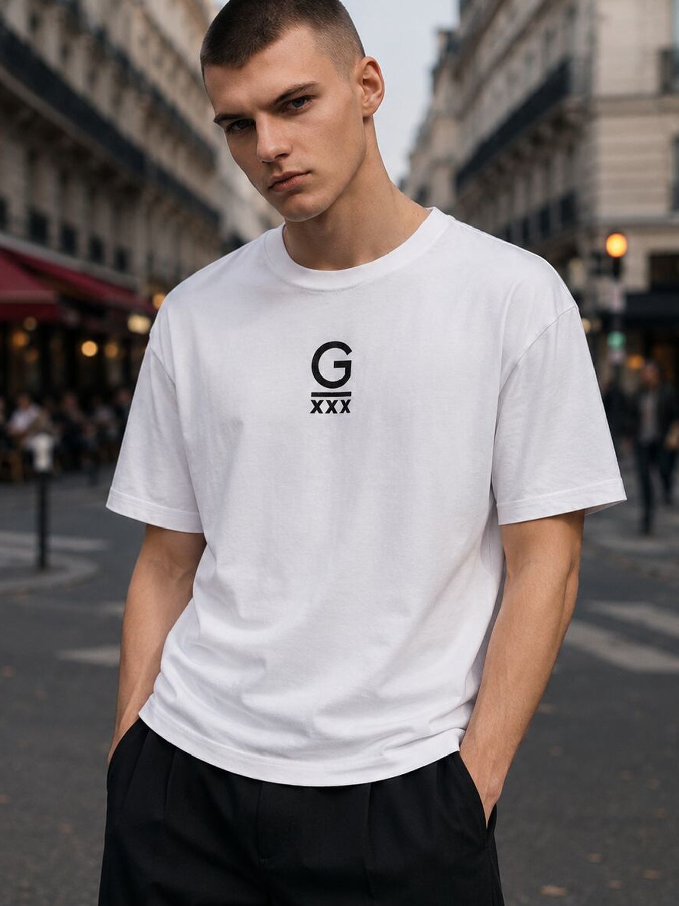 【予約品 6月21日(日) 締切】GODSIZE 2026 ANGEL'S WINGS TEE / ホワイト×ブラック