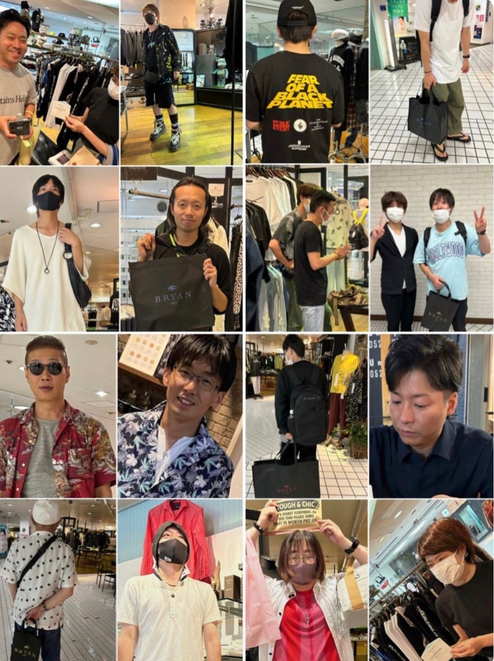 TEAM-BRYANお客様笑顔スナップ