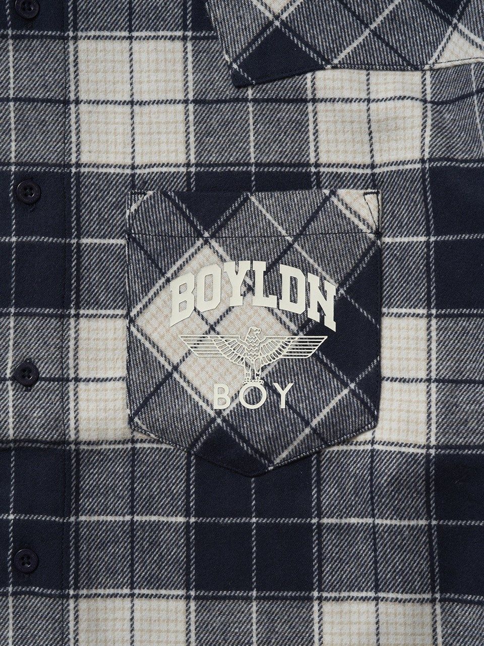 BOY LONDON - BOYLDN Check Flannel Shirt / シャツ / ブルー | BRYAN