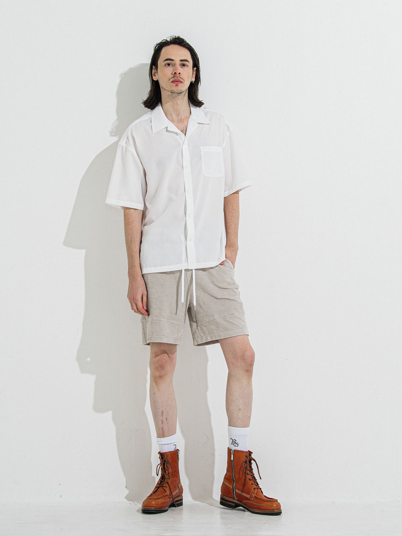 【予約品 】TYLER PILE SHORTS / タイラーパイルショーツ / グレージュ