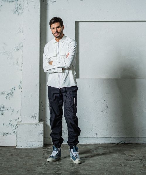 《予約11月17日19時締め》 DAVID CARGO PANTS BLACK