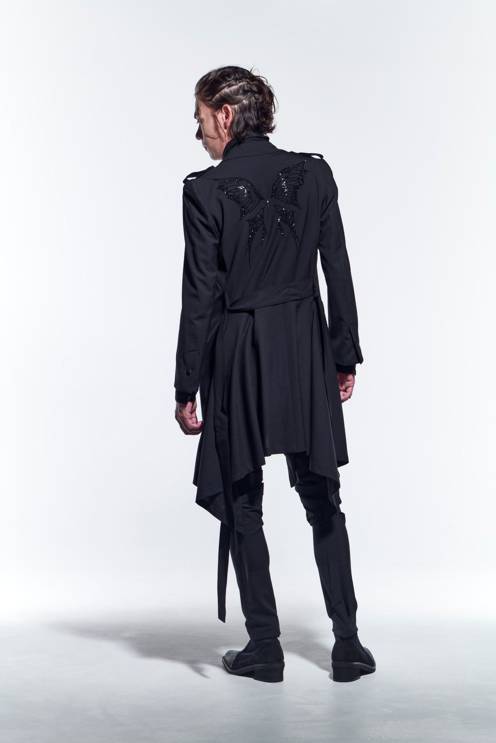 《予約品》 FlareJacket JetSWAROFSKY テーラードジャケット TWS-Stretch / Black 【kiryuyrik】 1月入荷予定