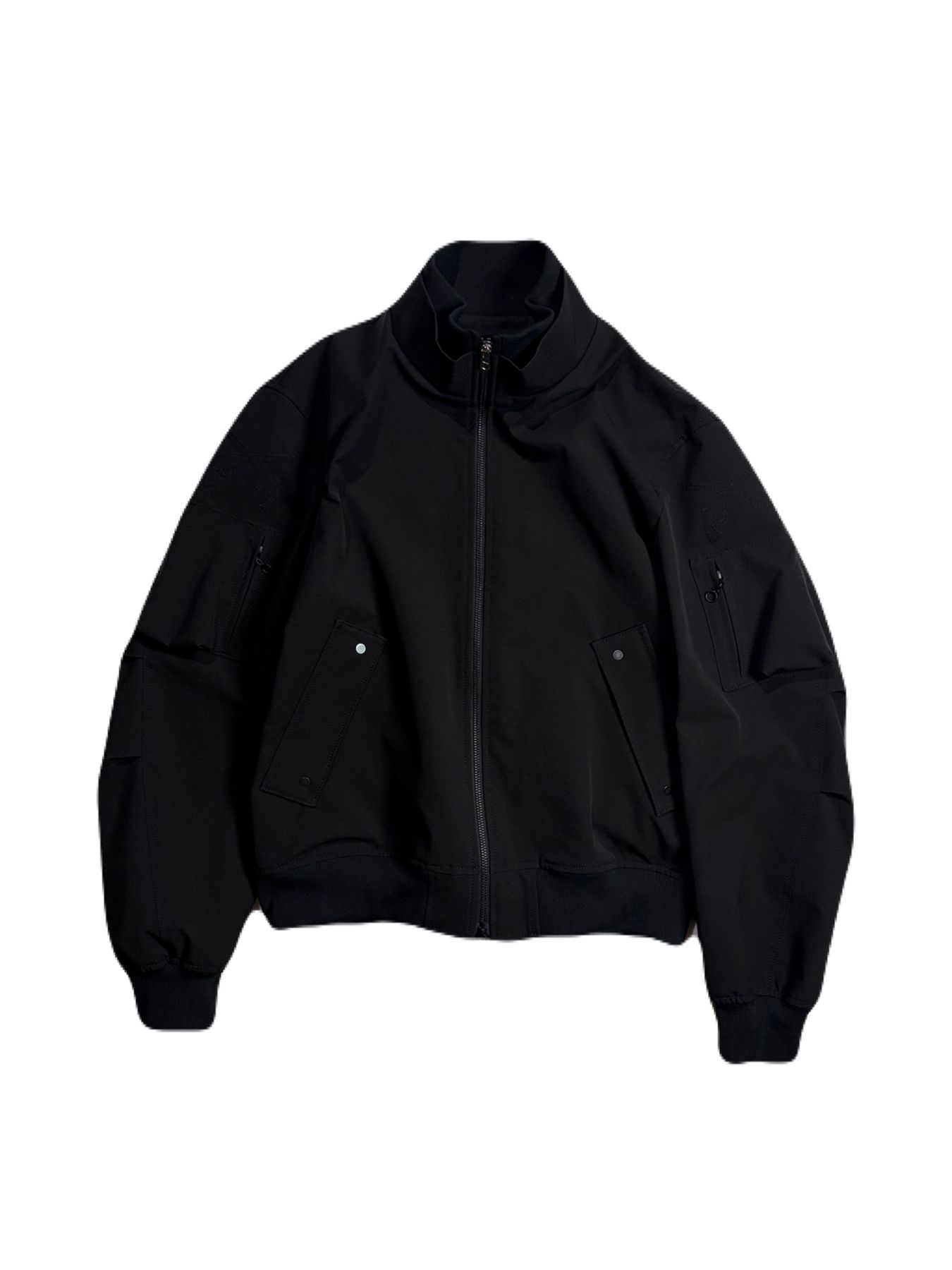 【予約品 3月9日(月) 18:00 締切】STRETCH ZIP JKT / ストレッチ ジップ ジャケット / ブラック