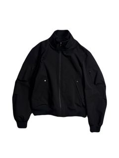 【予約品 3月9日(月) 18:00 締切】STRETCH ZIP JKT / ストレッチ ジップ ジャケット / ブラック