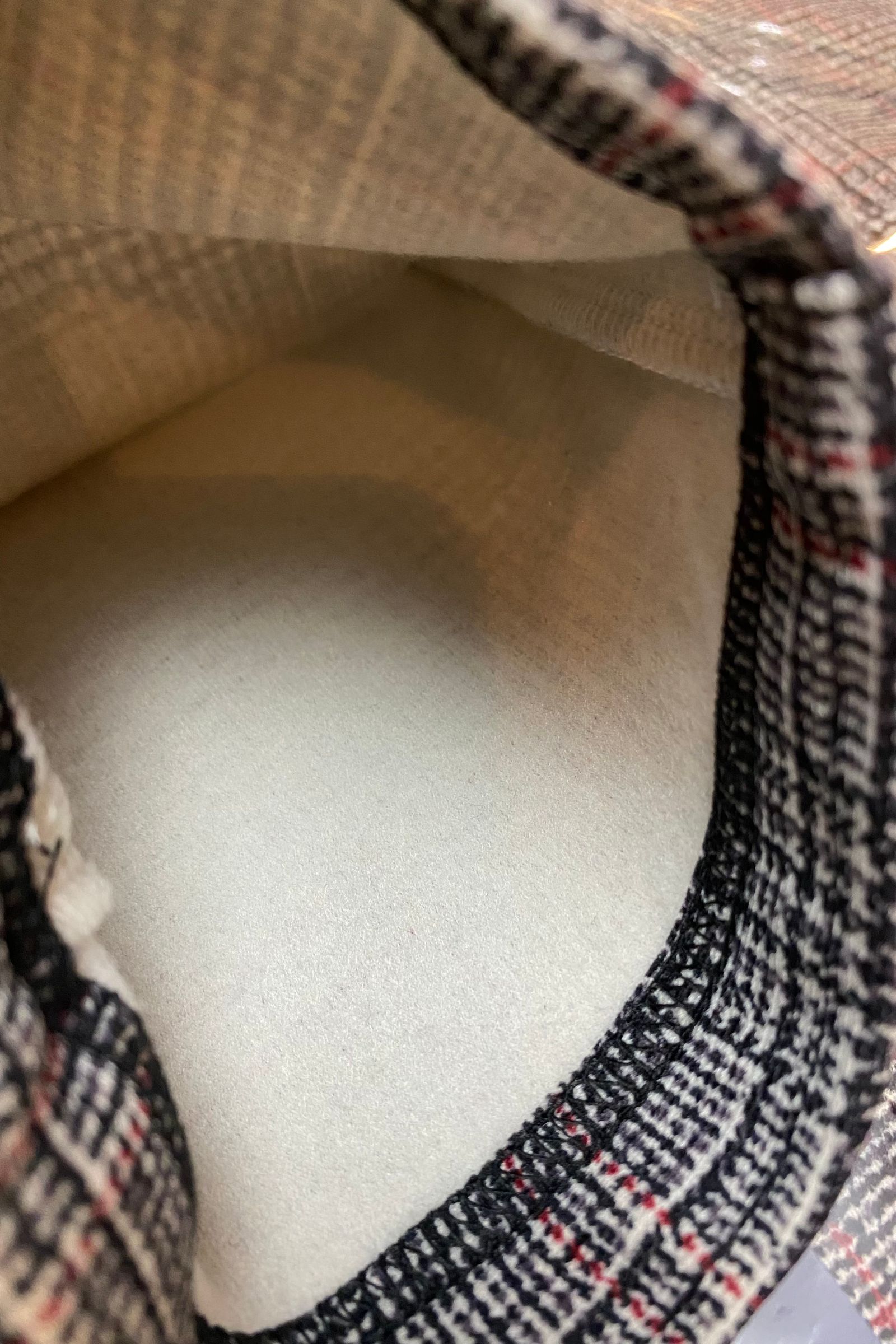 CHRIS EASY HEAT Pants / グレンチェック×レッド【RESOUND CLOTHING】