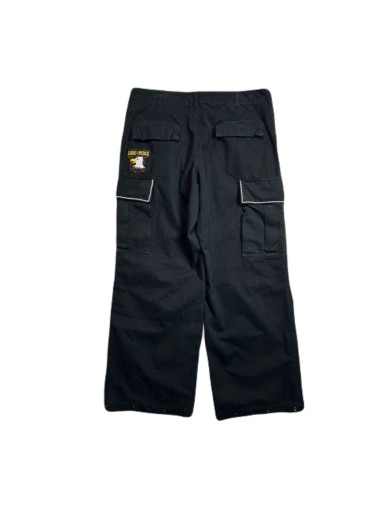 【予約品 8月10日(日) 締切 】DUCK CARGO PT / ダック カーゴパンツ / ブラック