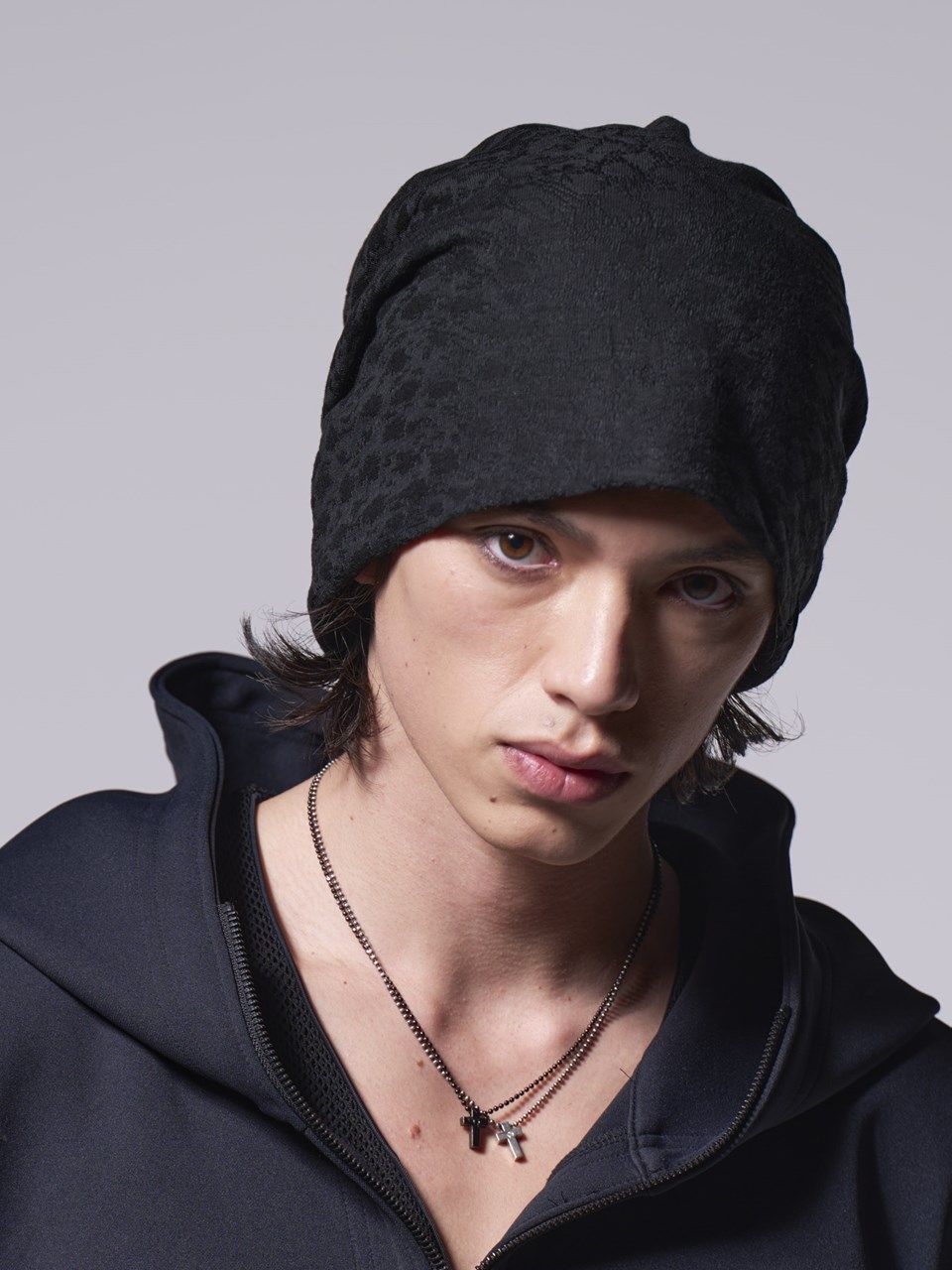kiryuyrik - 《予約品》 ブラックレオパード柄Cap / キャップ