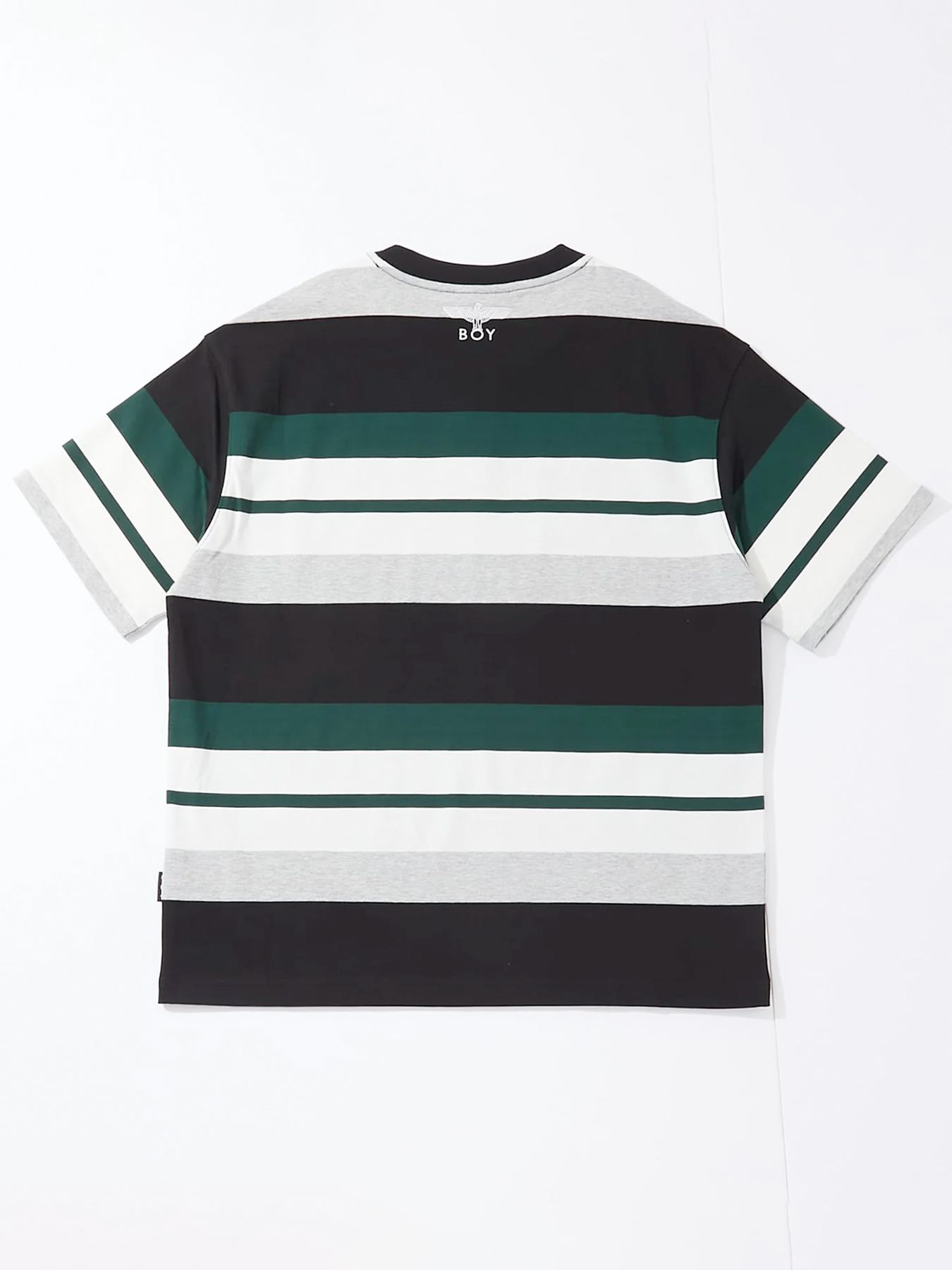 COLLEGE BORDER TEE / カレッジボーダーTシャツ / グリーン