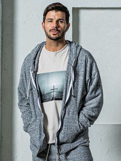 《予約11月17日19時締め》 MOLE YARN PILE zip loose hoodie / ジップフーディブ / グレー