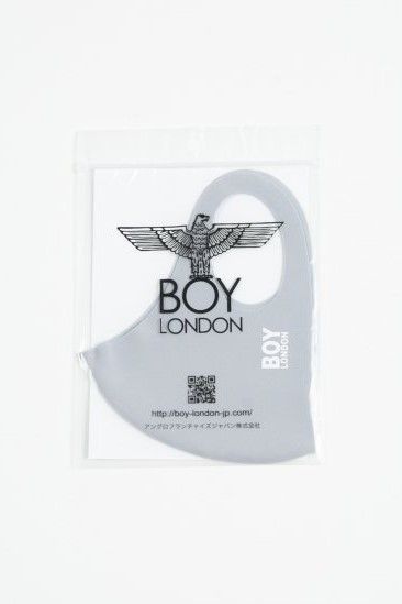 《接触冷感》 BOY LOGO FACE MASK / Gley 【BOY LONDON】