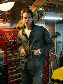 【予約品 3月9日(月) 18:00 締切】SPIDER JAQ DENIM JKT / スパイダー ジャガード デニム カバーオールジャケット / ブラック