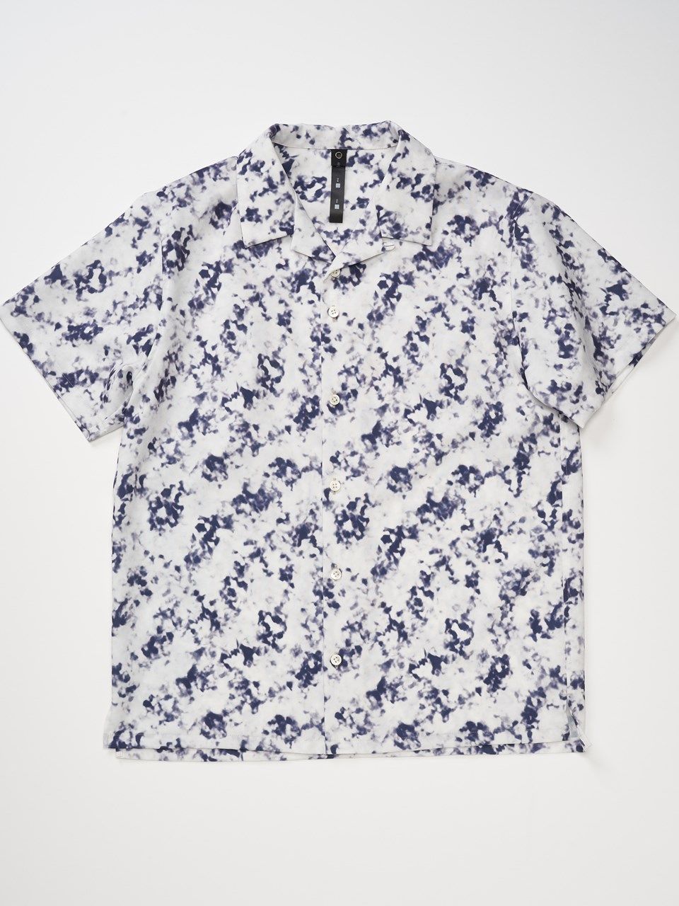 《予約品》 patterned s/s shirt / ハワイアンシャツ / ブラック
