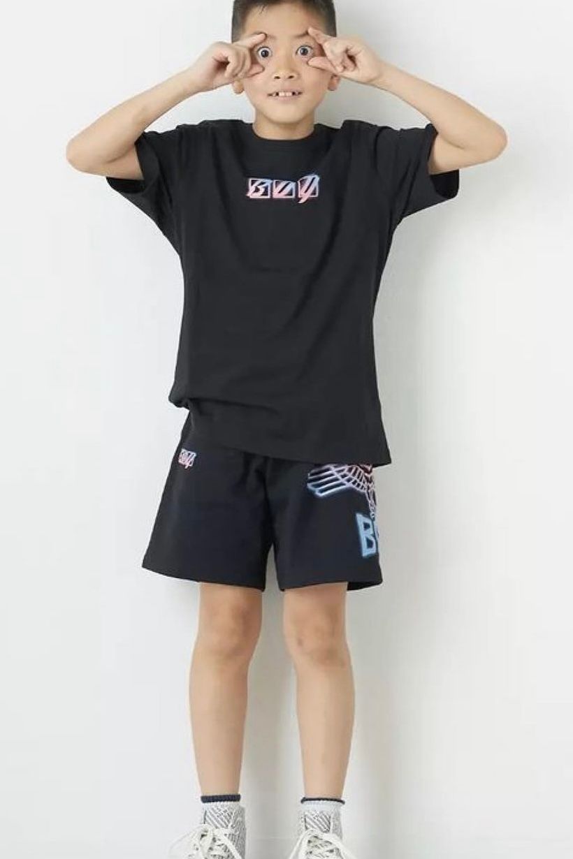 【Kids】ロゴ Tシャツ / ブラック 【BOY LONDON】