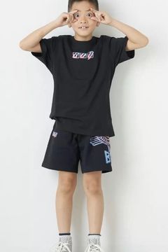 【Kids】 スウェットハーフパンツ / ブラック 【BOY LONDON】