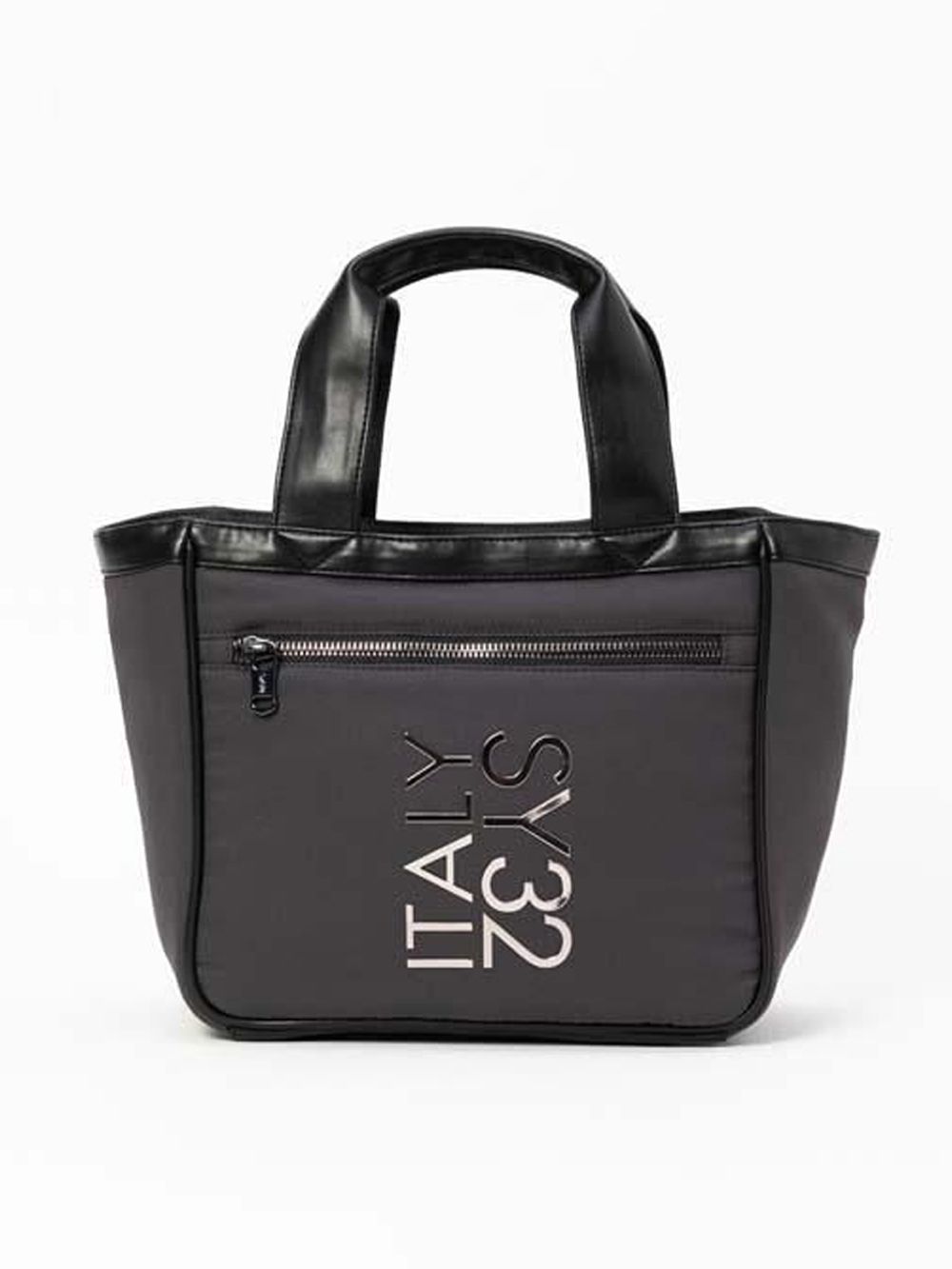 WOVEN INSULATION CART BAG / ウーブン インサレーション カートバッグ / チャコールグレー 【SY32 by SWEET YEARS GOLF】