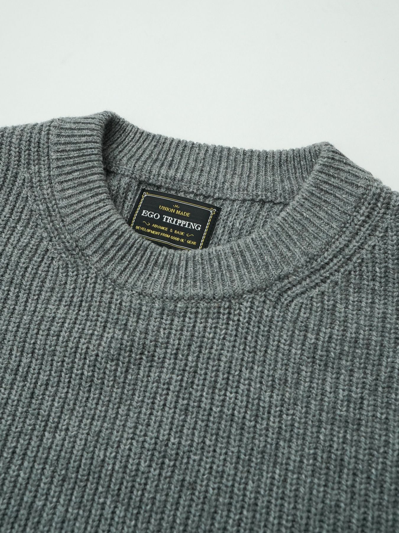 【予約品 】FORMKNIT / ニット / 杢グレー