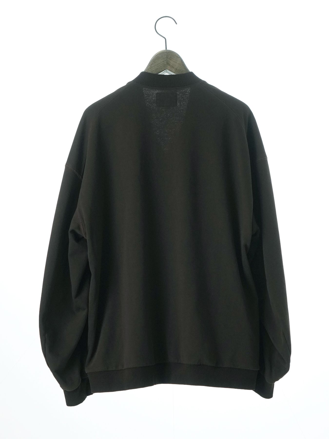 【予約品 10月26日(日) 締切】3DSWEAT / Vネックスウェット / D.CHARCOAL