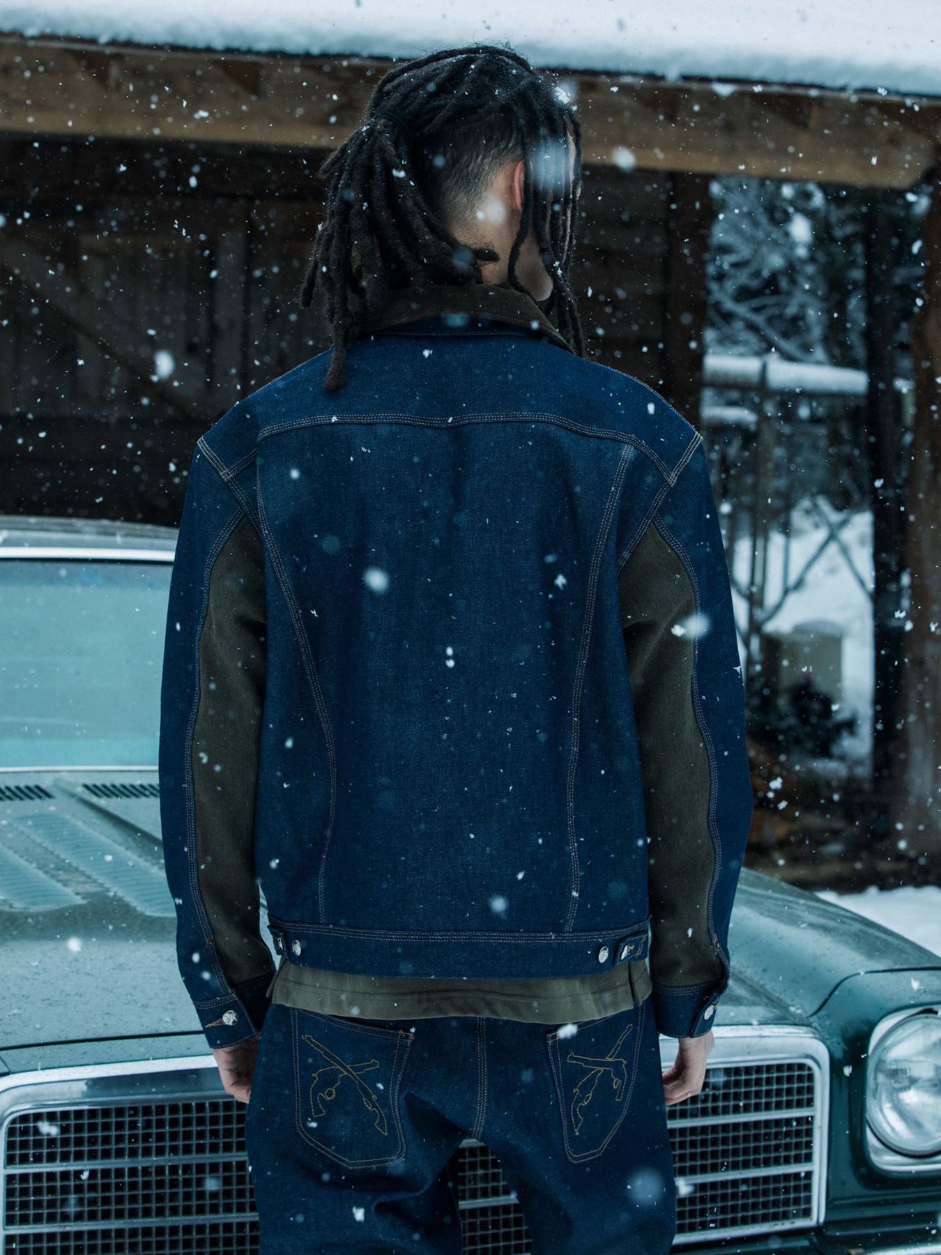 【予約品 3月9日(月) 18:00 締切】VIN/DEN/JK BASIC / ヴィンテージ デニム ジャケット / ブルー