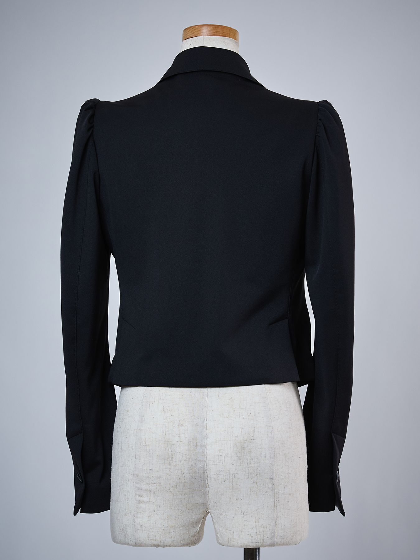 【予約品 4月26日(日) 締切】Peaked Short Jacket / ピークドショートジャケット / ブラック