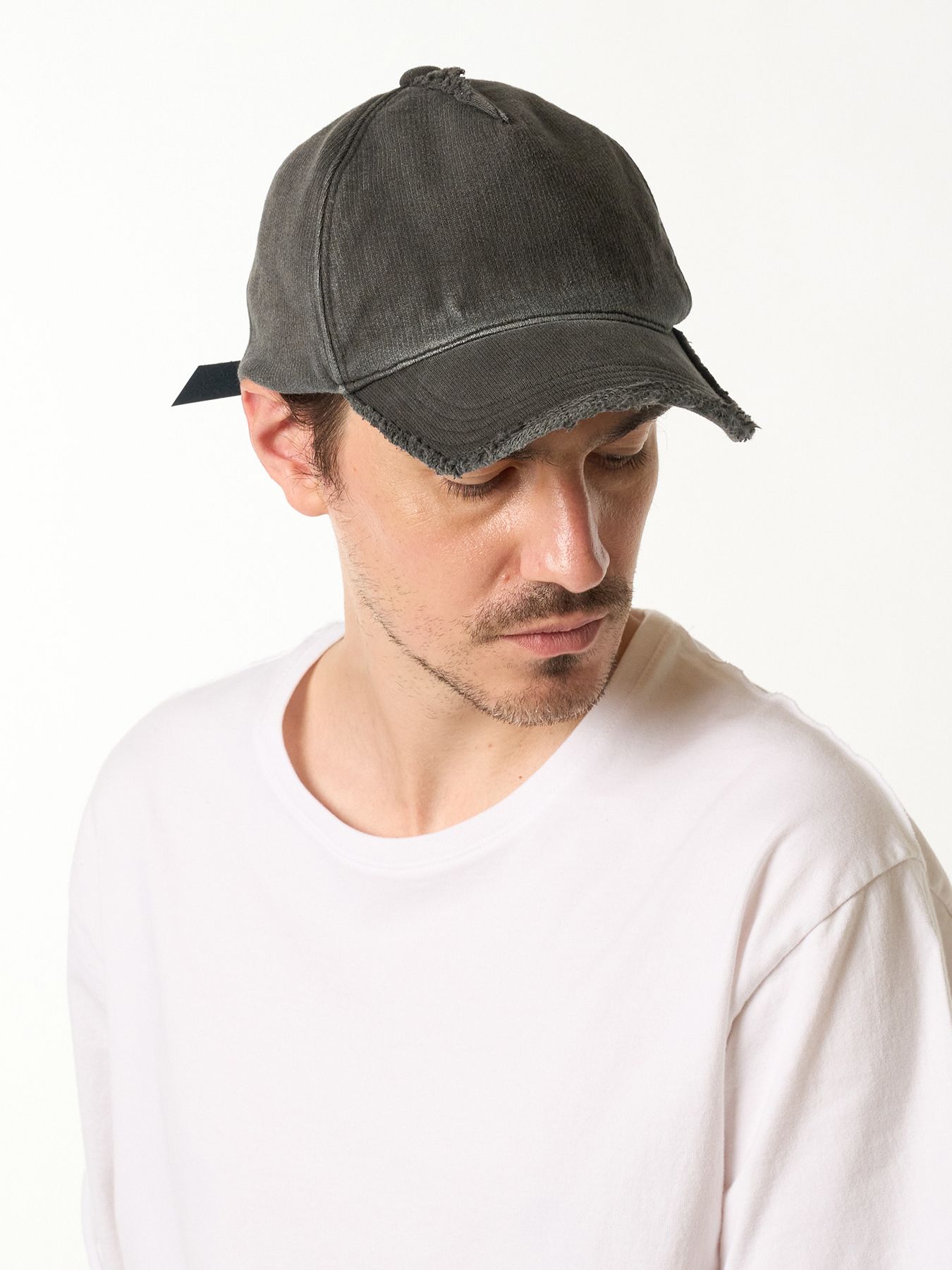 【予約品 9月23日(火) 締切】jersey B.B. cap / ジャージー ベースボールキャップ / チャコール