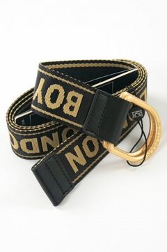 NYLON RING BELT ベルト / BLACK 【BOY LONDON】