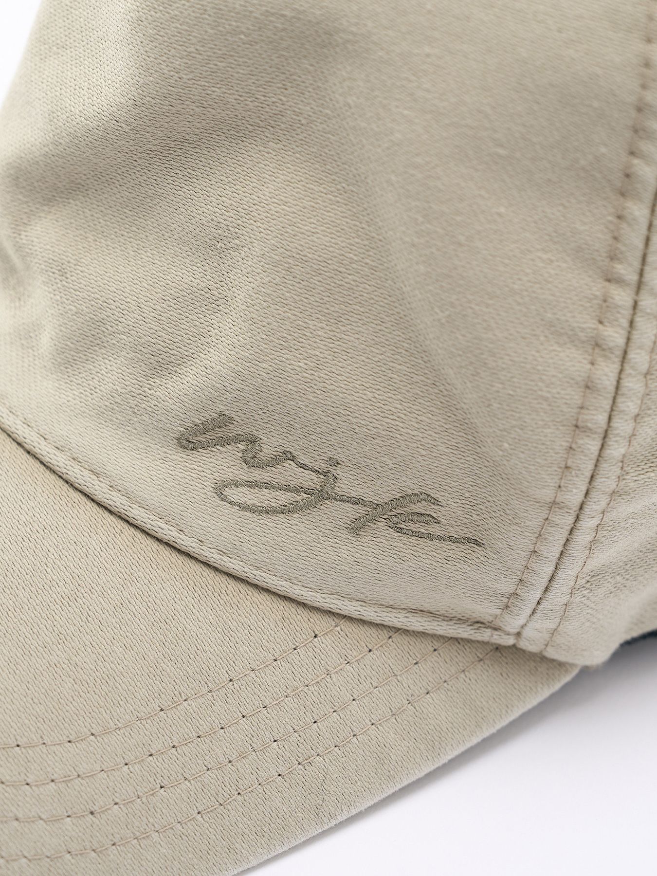 【予約品 4月19日(日) 18時締切】heavy moleskin B.B.cap / モールスキン ベースボールキャップ / ライトカーキ