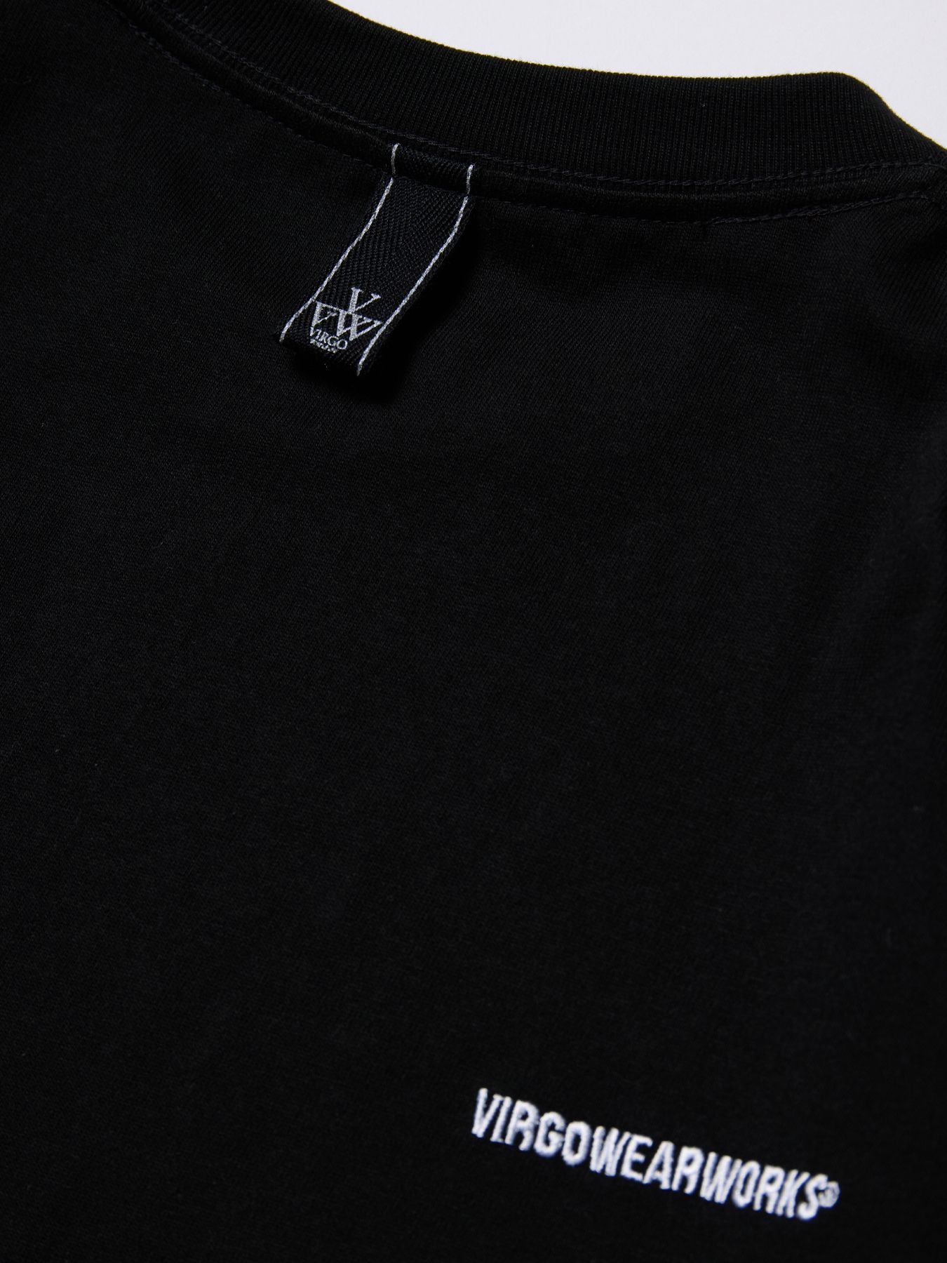 AFTER IMAGE LST / プリント ロングスリーブTシャツ / BLACK