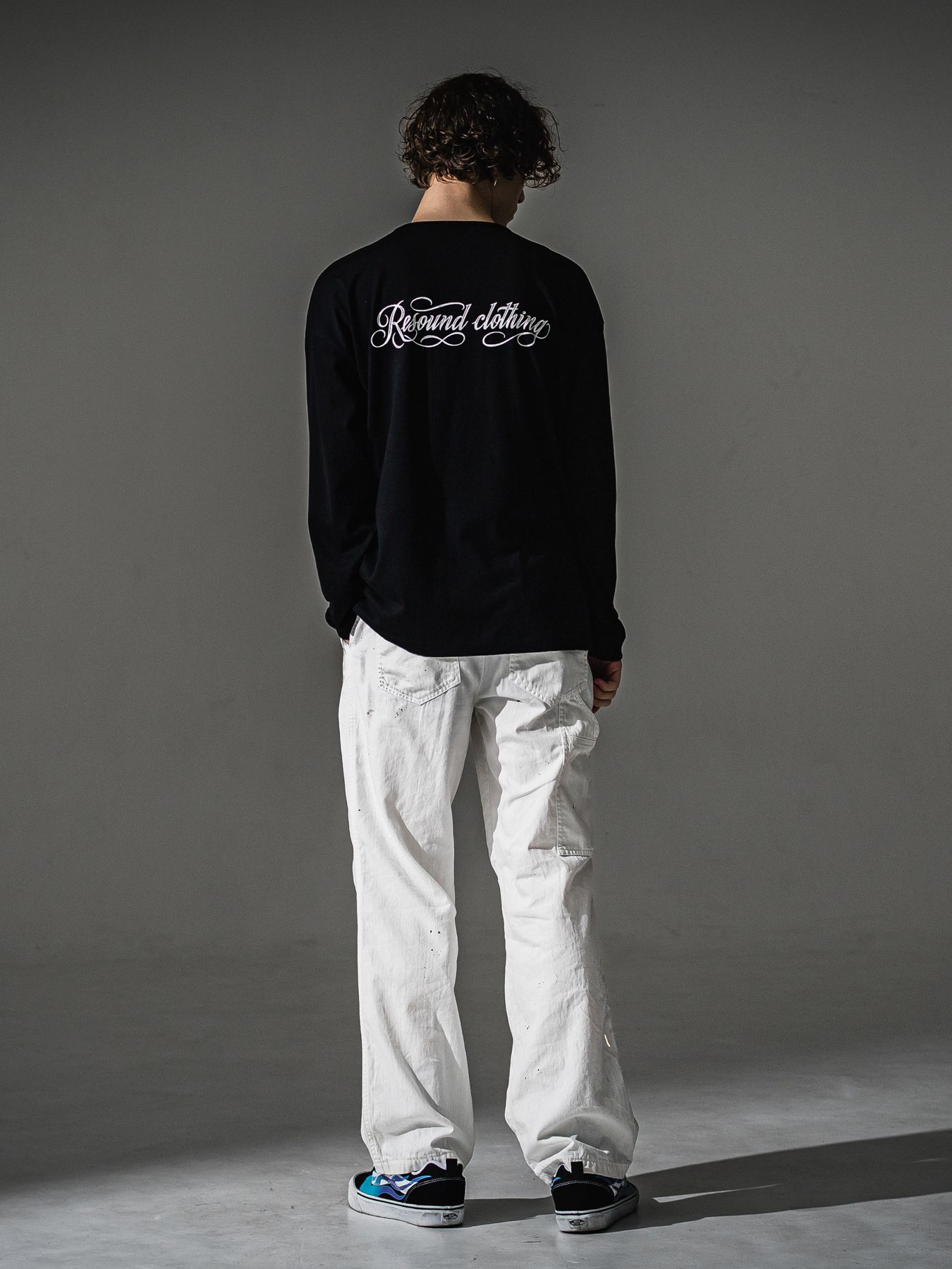 【予約品 5月24日(日) 18:00締切】WK PT / ワンタックワークパンツ / ホワイトユーズド