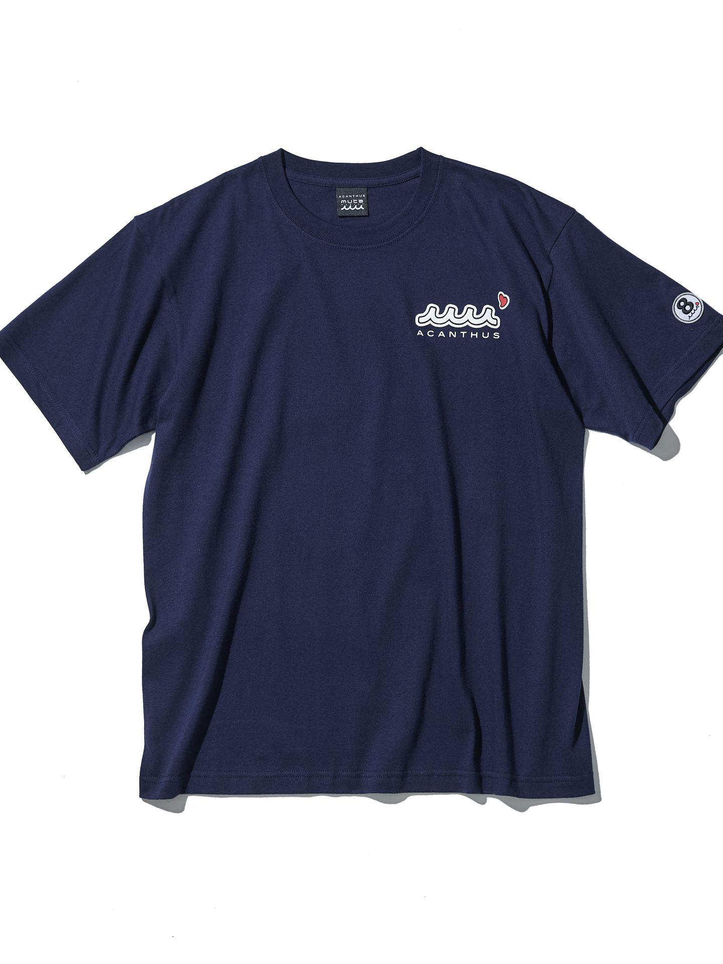 muta sweet muta Tee / Tシャツ / ネイビー 【Acanthus×muta】