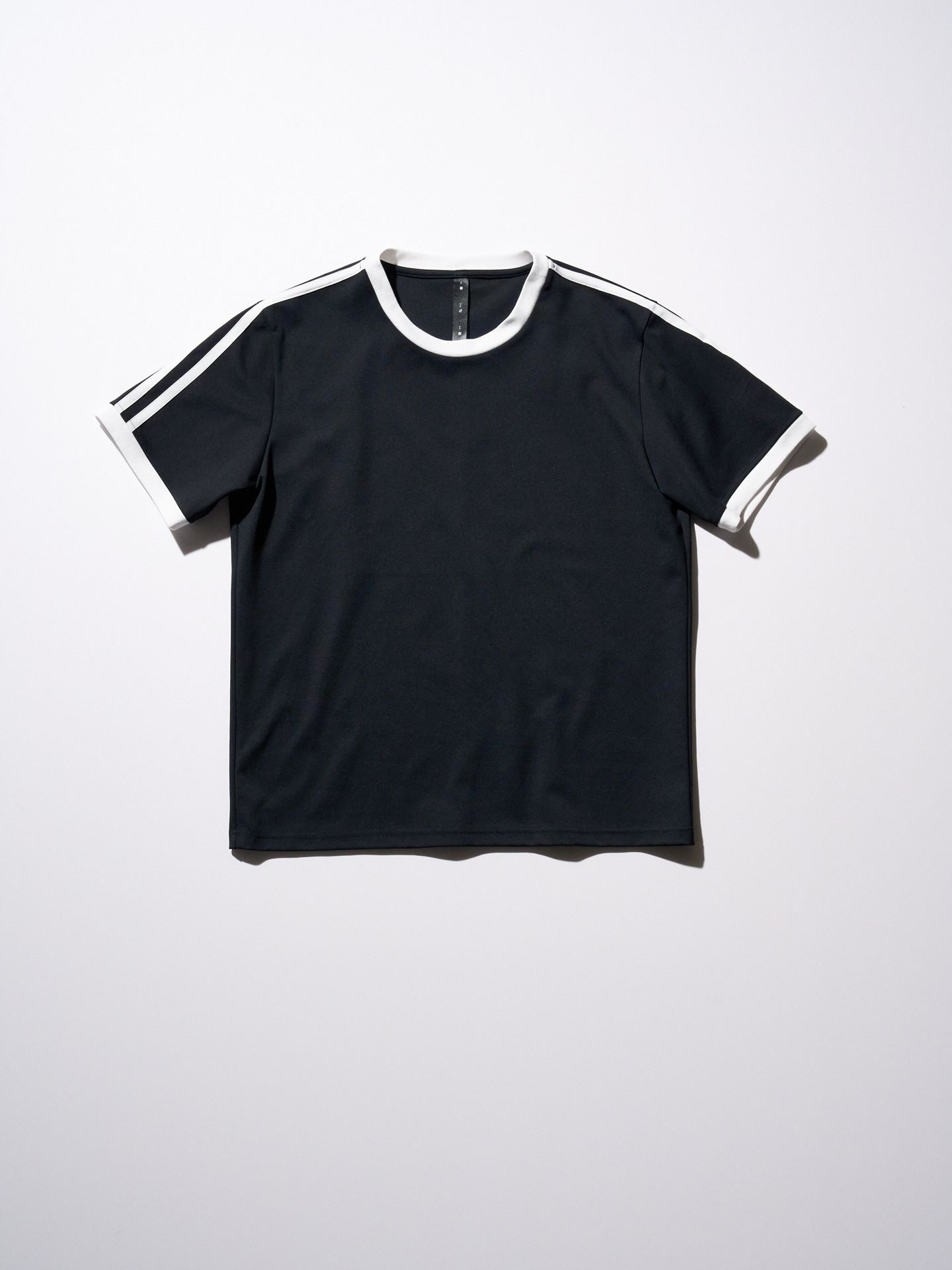 【予約品9月19日 10時締め】 line ringer Tee / Tシャツ / ブラック