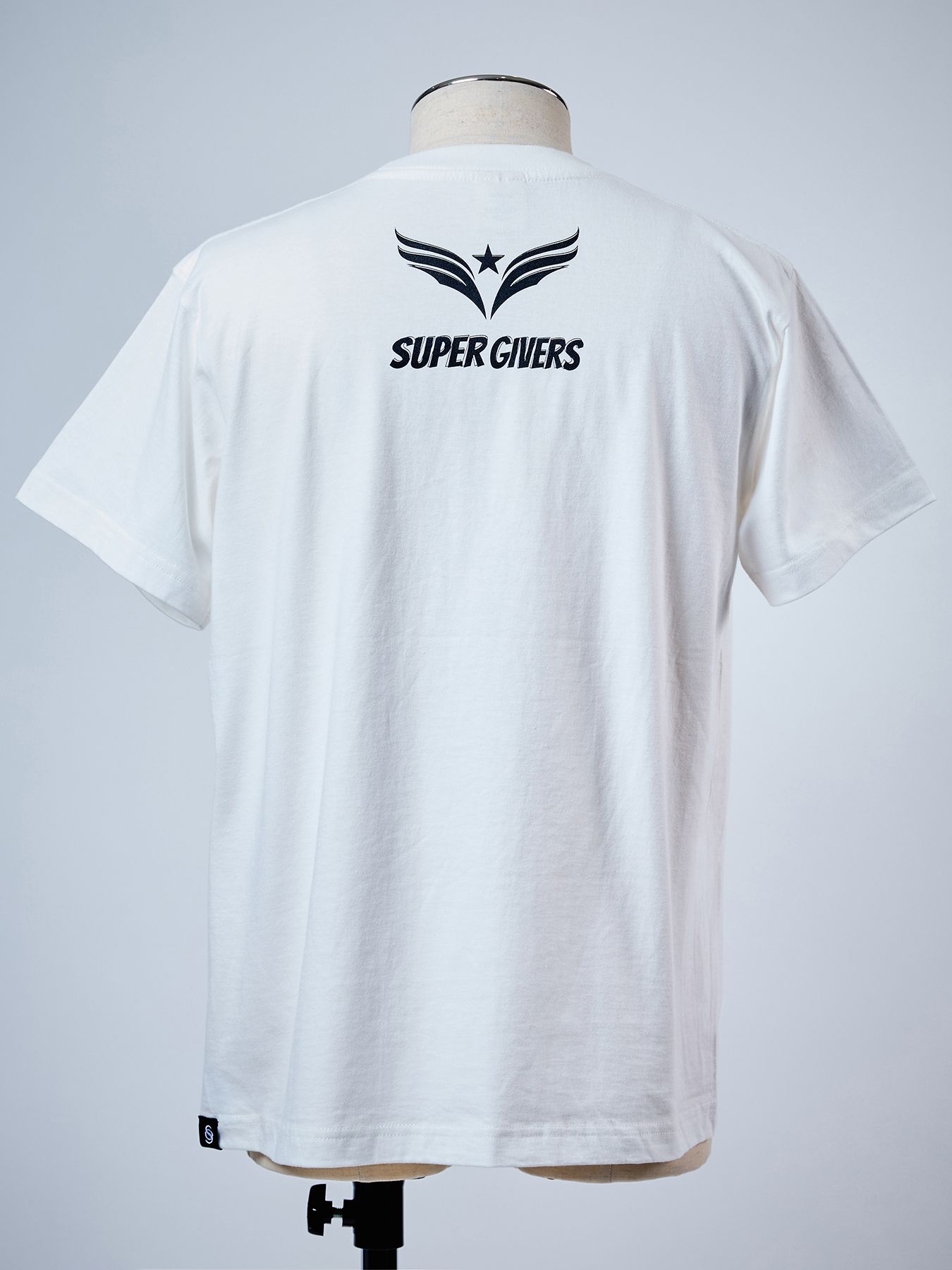 【予約品 4月26日(日) 締切】《犬猫保護活動チャリティー企画》Organic T-Shirt / オーガニックコットン Tシャツ / ホワイト