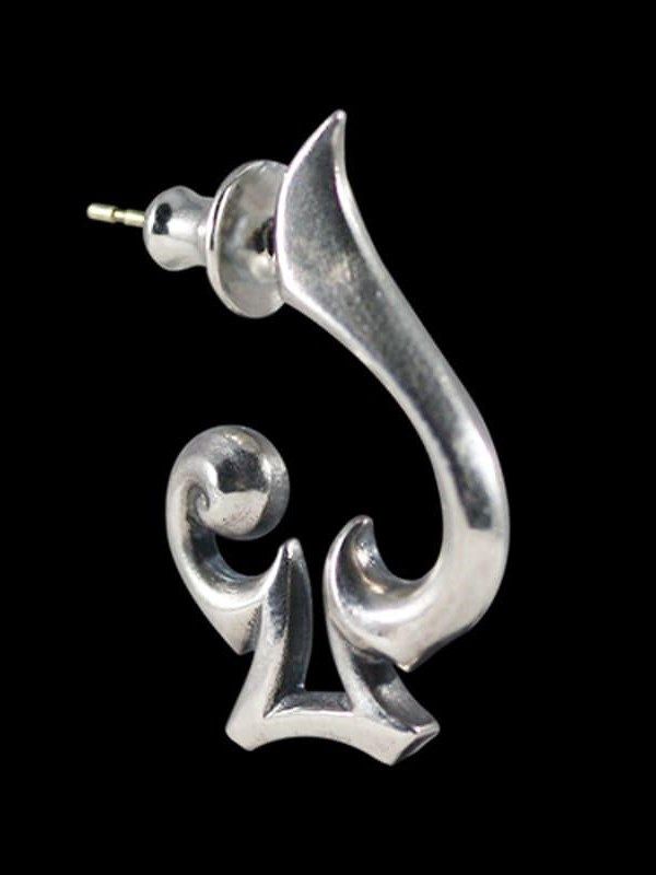 Spade Hoop Pierce L / ピアス L