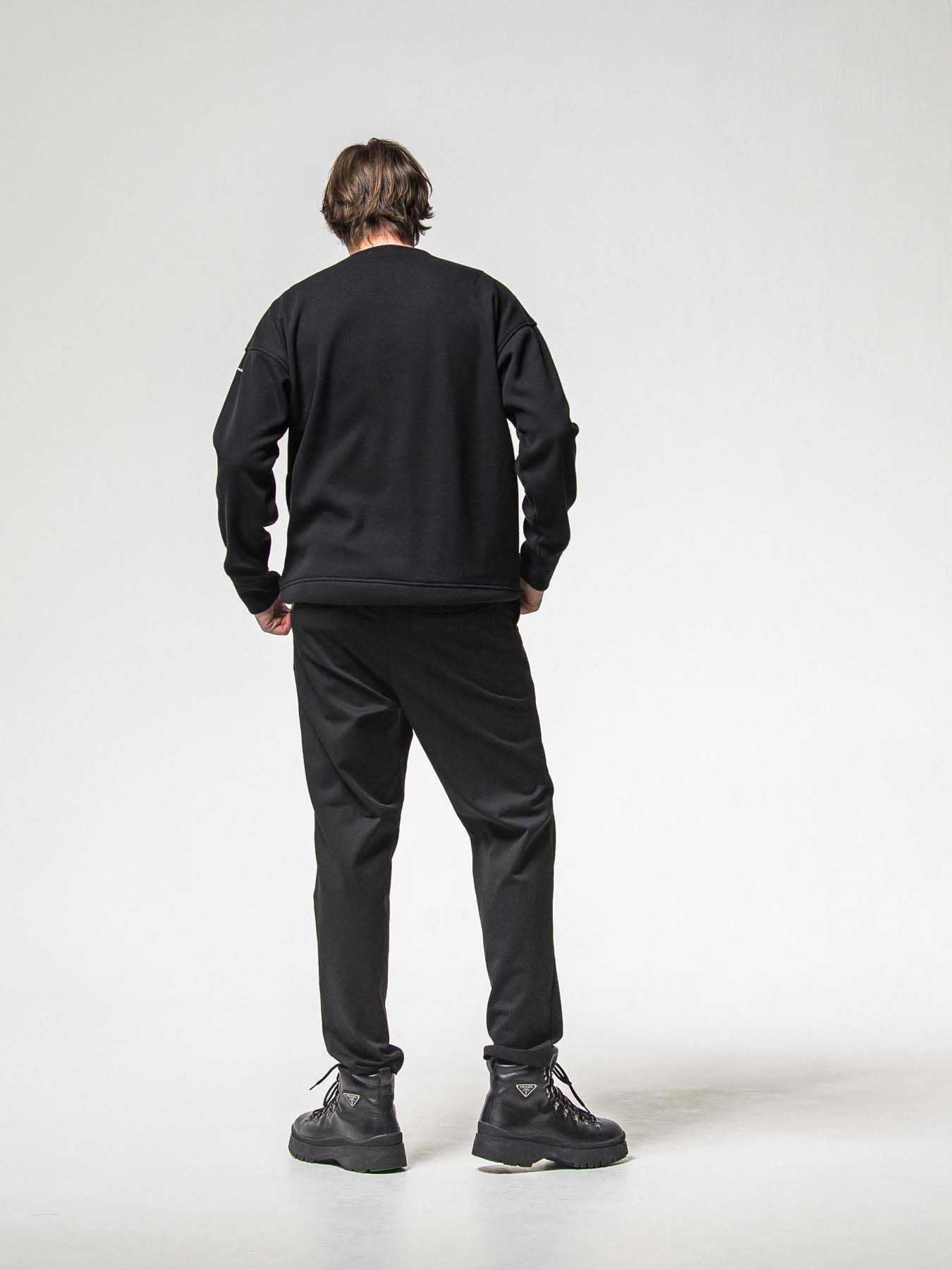 【予約品 8月31日(日) 締切】PAT WIDE EASY PANTS / パット ワイドイージーパンツ / ブラック