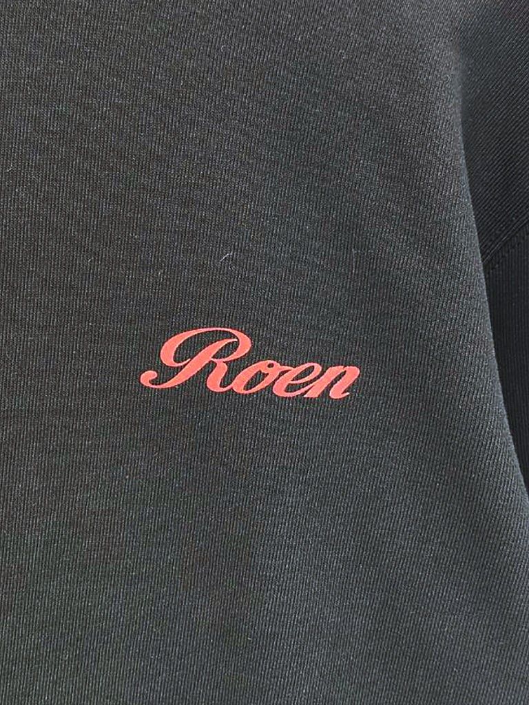 LEOPARD SKULL PO / 長袖パーカー / ブラック 【Roen】