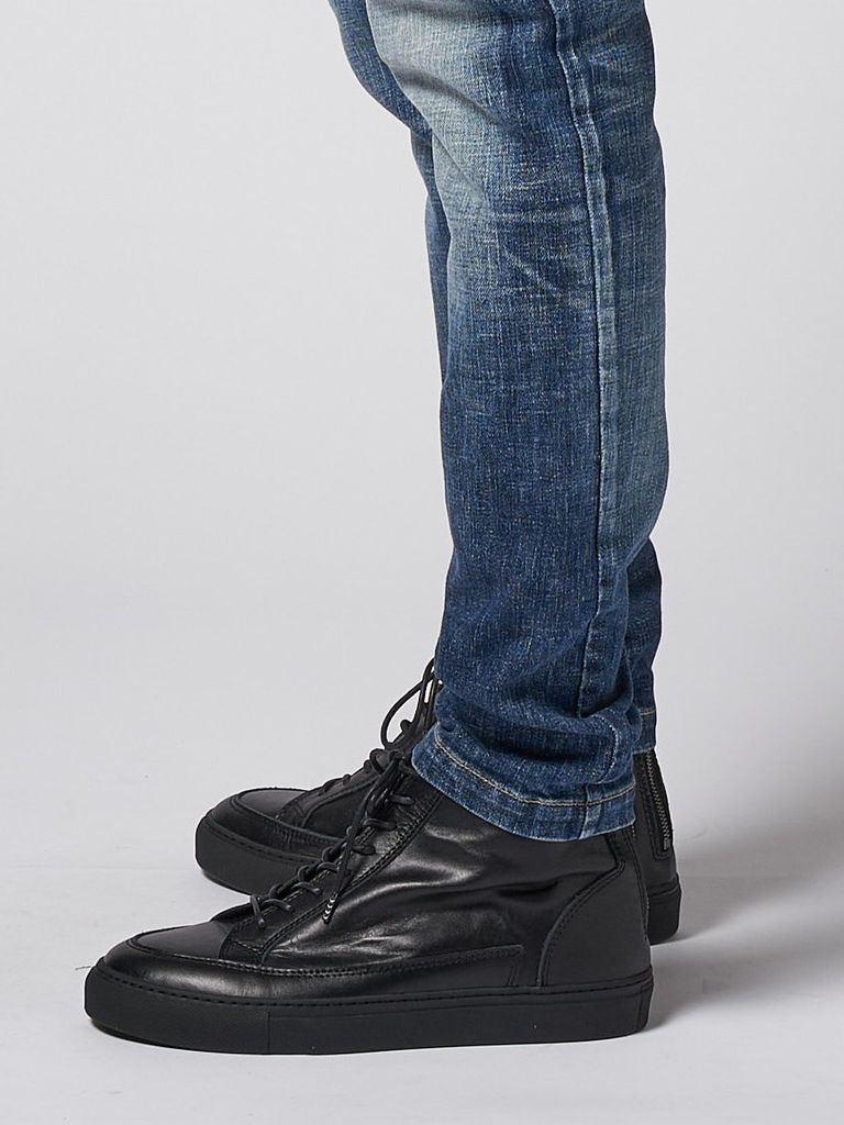 wjk - 《予約品》 back zip sneaker / ハイカット・スニーカー  