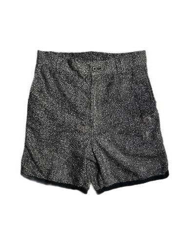 《予約品8月31日 23時55分締め》 DENIM SHORTS A / ハーフパンツ / ブラック 【roarguns 】 2024年3月入荷予定