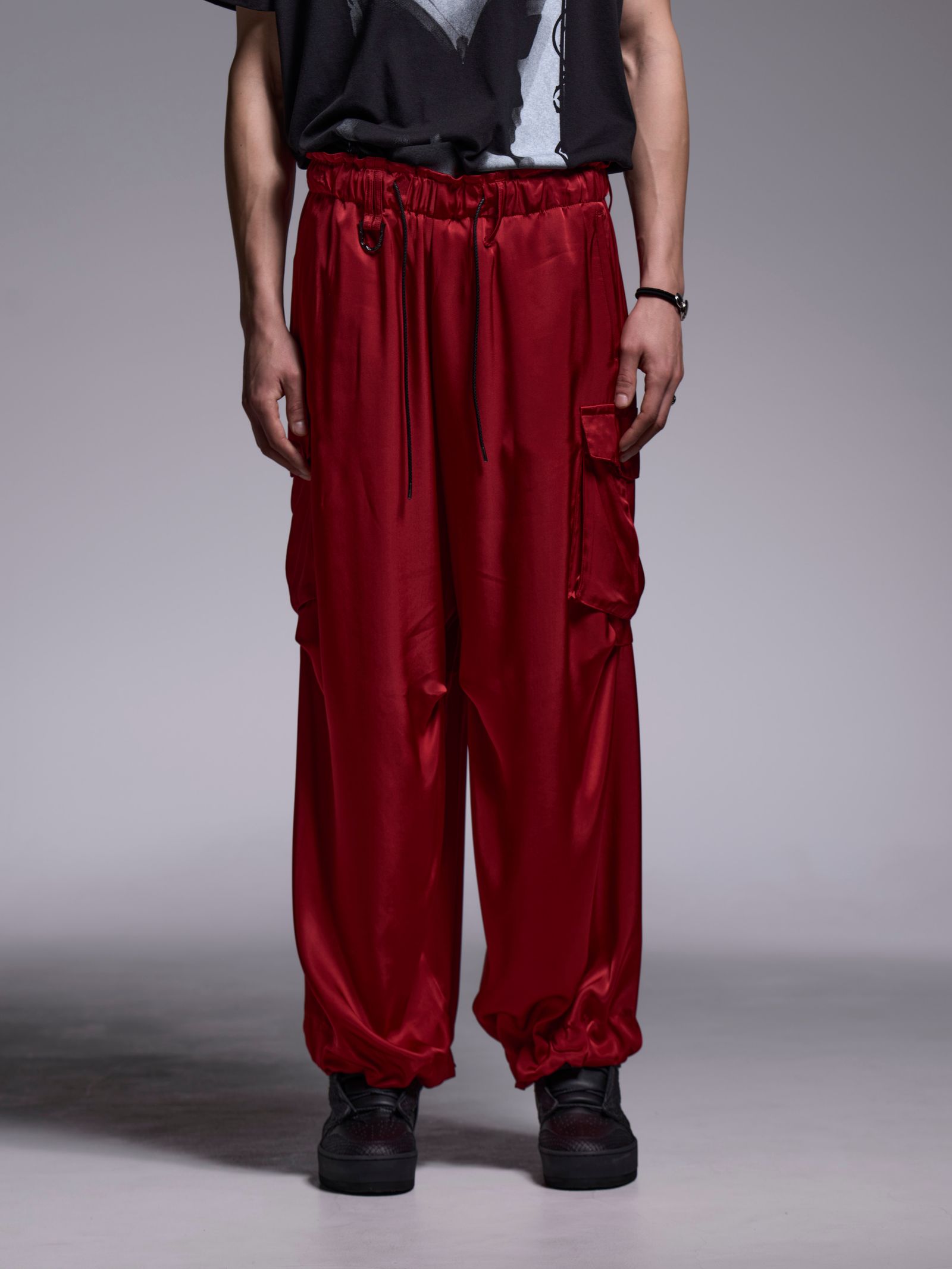 【予約品 1月4日(日) 締切】Cargo Pants / カーゴパンツ / レッド