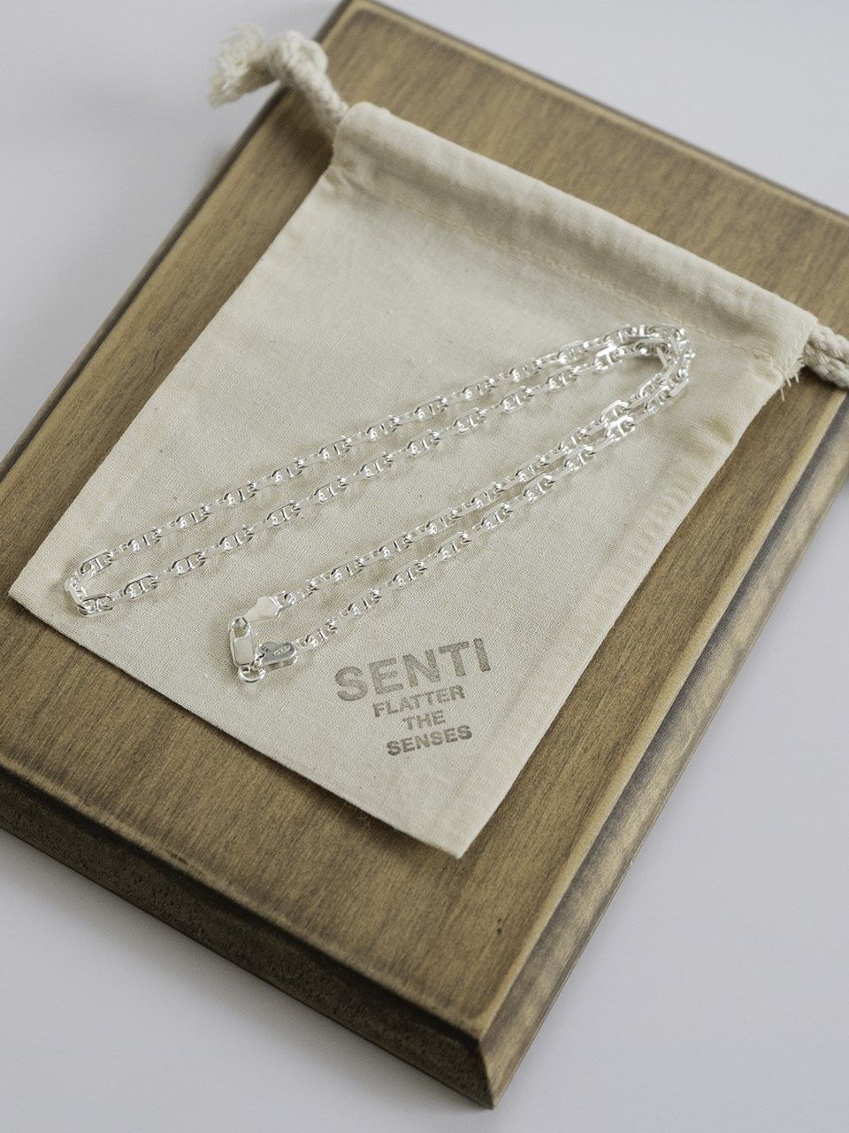 《予約品》 CUT RORO MARINA CHAIN  / シルバー 【Iroquois.SENTI】