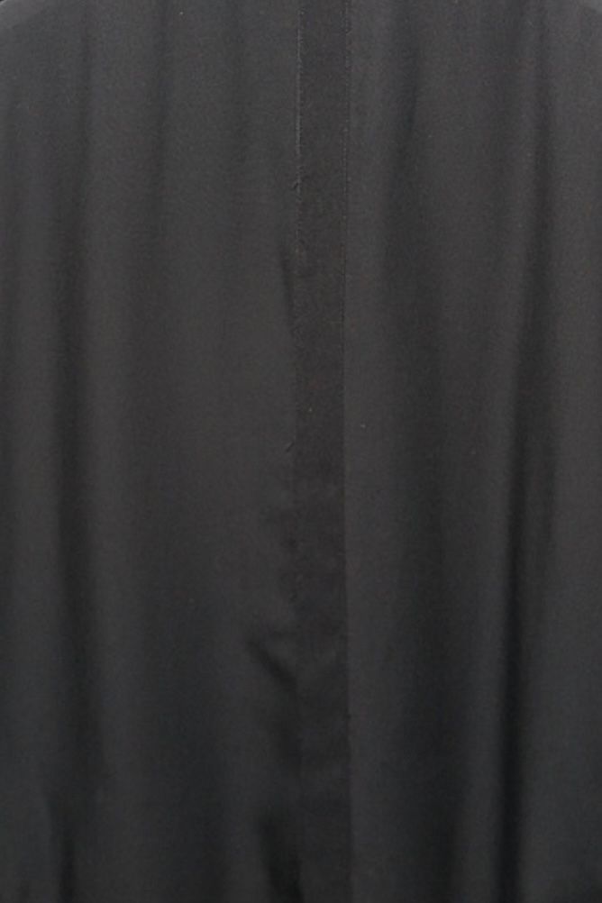 《予約品》 FlarePeackedJacket / 裾フレアピークドロングブラック 【kiryuyrik】 2023年4月以降入荷予定