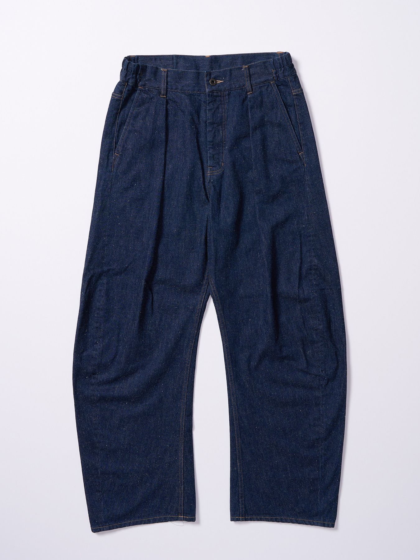 【予約品 4月19日(日) 18時締切】wide banana denim(OW)  / ワイドバナナデニム ワンウォッシュ / インディゴ