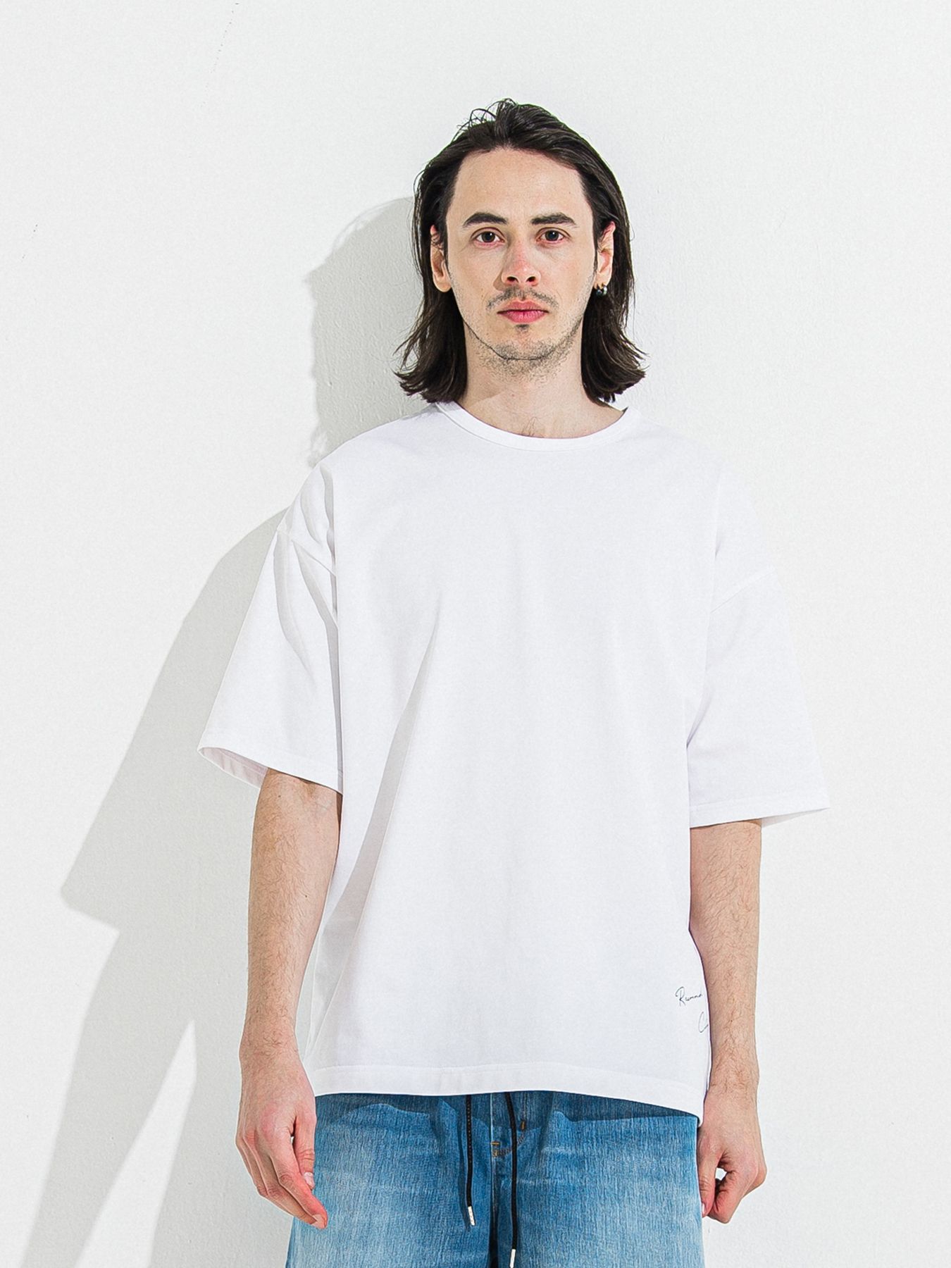 【予約品 】YOAKE PHOTO OVER TEE /  フォトオーバーサイズTシャツ / ホワイト