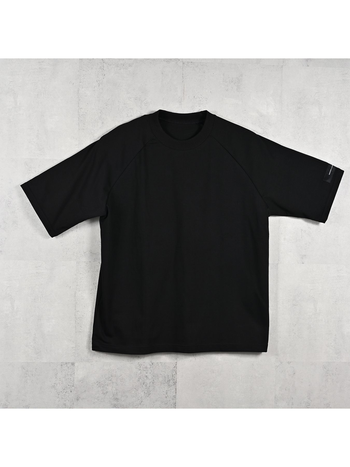 【予約品 11月16日(日) 締切】BACK RC RAGLAN OVER TEE / バックロゴ ラグランスリーブ オーバーTシャツ / ブラック