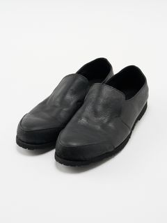 【予約品 9月23日(火) 締切】combination slip-on shoes / コンビネーション スリッポンシューズ / ブラック