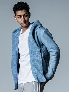 BOA Hoodie JACKET / フードジャケット / ブルーグレー