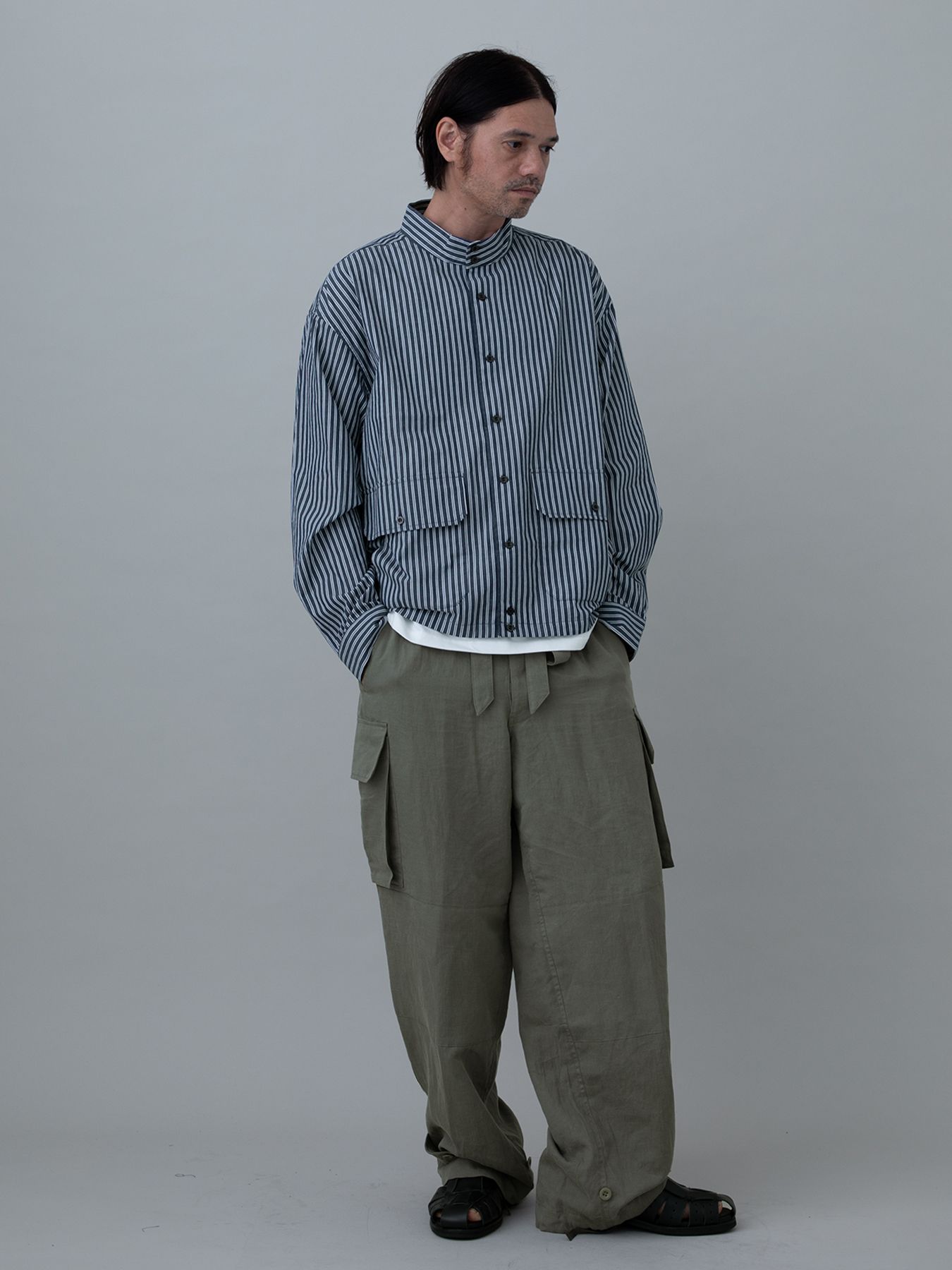 【予約品 10月26日(日) 締切】VALSTAR / ストライプ バルスタージャケット / NAVY.st