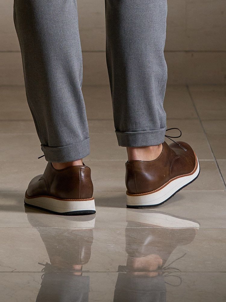 derby sneaker / ダービー・スニーカー / ブラウン