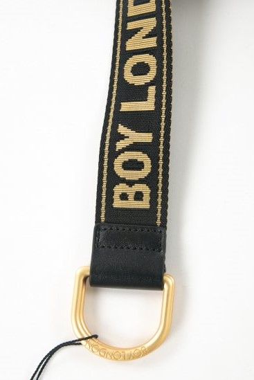 NYLON RING BELT ベルト / BLACK 【BOY LONDON】