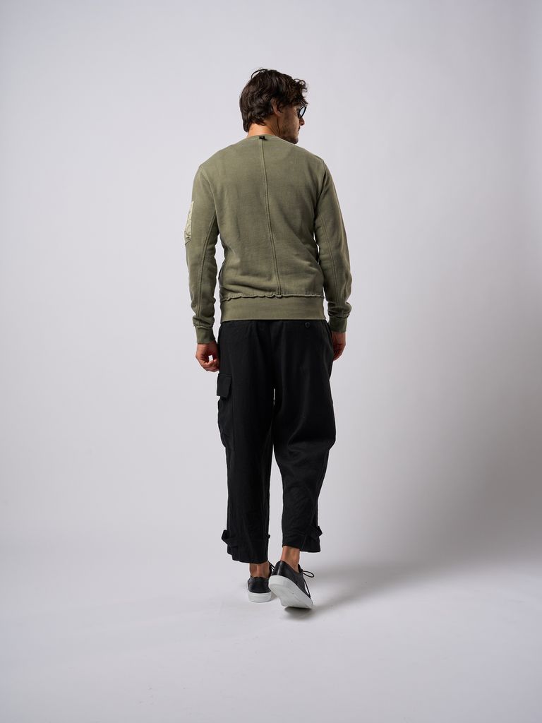 wjk - 【予約品9月19日 10時締め】 MA-1 sweatshirt / プル wjk - 【予約品9月19日 10時締め】 MA-1 sweatshirt / プル