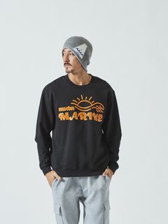 (予約品)  Trimming Pocket L/S Tee / Tシャツ / ブラック 【Acanthus×muta】 8月下旬頃入荷予定
