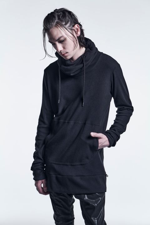 《予約品》 忍者NINJA-Hoodie3 HeatTechJersey / Black 【kiryuyrik】 9月入荷予定